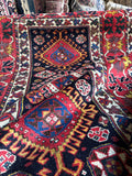 View showing natural wool sheen under natural lighting.
