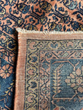 underside of gorgeous Persian Sarouk rug