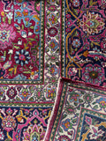 Detailed shot of underside of handwoven texture