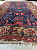 Handwoven Kurdish rug made from vegetable dyed wool.
