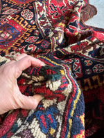 Detailed view of soft, handwoven wool texture.