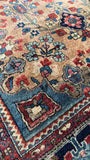 Antique Persian Ferahan Sarouk Rug / 3'5 × 4'10 Rug #4490