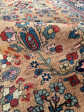 Antique Persian Ferahan Sarouk Rug / 3'5 × 4'10 Rug #4490