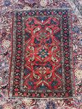 Antique Persian Malayer Rug / 3'5 × 5' Rug #4505