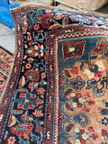 Antique Persian Ferahan Sarouk Rug / 3'5 × 4'10 Rug #4490