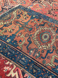 Small Antique Persian Malayer Rug / 2'7 × 4'2 Rug #4491