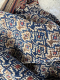 Antique Persian Baluch Nomadic Tribal Rug / 3'9 x 5'5 Rug #3842