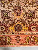 8x11 Antique Soft and Silky Tribal Oushak Rug #3405