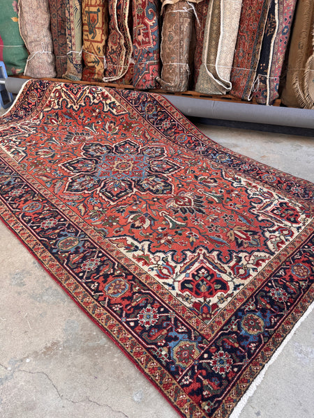 LARGE VINTAGE RUGS – Blue Parakeet Rugs