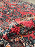 Skinny Narrow Vintage Floral Persian Runner / 2'8 x 12'4 Runner #4304-1