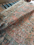 Softened dye Persian rug