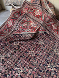 Herati motif detail showing subtle 3D visual effect