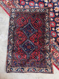 Heavy-duty small Persian rug built for high-traffic entryways, hallways, and living spaces.