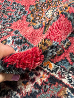 Skinny Narrow Vintage Floral Persian Runner / 2'8 x 12'4 Runner #4304-1