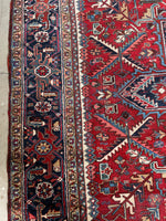 10x18 Full Pile Tribal Persian Heriz Rug #3403
