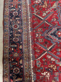 10x18 Full Pile Tribal Persian Heriz Rug #3403