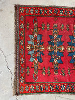 red area rug
