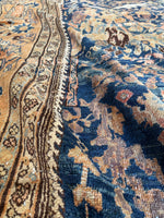 14x24 Mansion Sized Persian Rug / Antique Persian Sultanabad Mahal Rug #4181