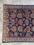 Worn Antique Tribal Persian Runner / 4' x 9'2 Runner #4366