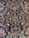 Small Tribal Antique Persian Area Rug / 4’ x 6’3 Bidjar Rug #4402