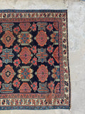 Worn Antique Tribal Persian Runner / 4' x 9'2 Runner #4366