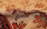 12' x 15'7 Antique Shabby Chic Agra Rug #2510 / 12x16 vintage rug - Blue Parakeet Rugs