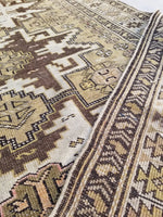 3'10 x 4'7 Antique Caucasian Rug - Blue Parakeet Rugs
