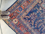 10'5 x 13'4 Midnight Blue Antique Mahal - Blue Parakeet Rugs