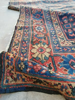 10'5 x 13'4 Midnight Blue Antique Mahal - Blue Parakeet Rugs