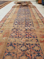 3'2 x 16'7  Love Worn Caucasian Runner (#431) - Blue Parakeet Rugs