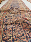 3'2 x 16'7  Love Worn Caucasian Runner (#431) - Blue Parakeet Rugs