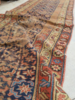3'2 x 16'7  Love Worn Caucasian Runner (#431) - Blue Parakeet Rugs