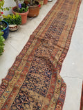 3'2 x 16'7  Love Worn Caucasian Runner (#431) - Blue Parakeet Rugs