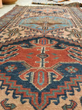 3’7 x 5’11 Antique Persian Malayer - Blue Parakeet Rugs