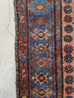 3’7 x 5’11 Antique Persian Malayer - Blue Parakeet Rugs