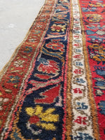 3'6 x 6' Antique Persian Hamadan Rug #466 - Blue Parakeet Rugs