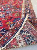 3'6 x 6' Antique Persian Hamadan Rug #466 - Blue Parakeet Rugs