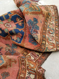 3'4 x 6'2 Antique Persian Malayer - Blue Parakeet Rugs