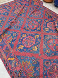 6'10 x 12'1 Antique Sumac #562T / Soumak Flatweave Rug / Large Caucasian Rug / Soumak / Soumack - Blue Parakeet Rugs