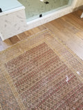 4’2 x 12’ Persian Tabriz Runner / rug runner / (#400) - Blue Parakeet Rugs