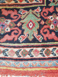 10'3 x 13'9 Rainbow Persian Mahal Rug (#1063) / 10x14 Large Vintage Rug - Blue Parakeet Rugs