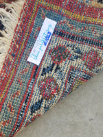 10'3 x 13'9 Rainbow Persian Mahal Rug (#1063) / 10x14 Large Vintage Rug - Blue Parakeet Rugs