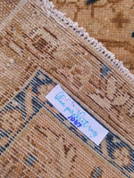 8'10 x 12' antique 1920s rug / 9x12 vintage rug (#1067) - Blue Parakeet Rugs