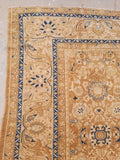 8'10 x 12' antique 1920s rug / 9x12 vintage rug (#1067) - Blue Parakeet Rugs