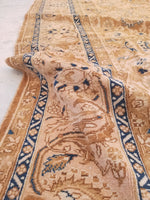 8'10 x 12' antique 1920s rug / 9x12 vintage rug (#1067) - Blue Parakeet Rugs