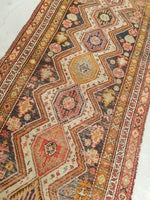 3'6 x 13' Antique Kurdish runner / Rug Runner (#1306) - Blue Parakeet Rugs