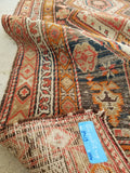 3'6 x 13' Antique Kurdish runner / Rug Runner (#1306) - Blue Parakeet Rugs