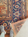 12x16 Oversize Persian Sarouk (#1309) - Blue Parakeet Rugs