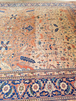 12x16 Oversize Persian Sarouk (#1309) - Blue Parakeet Rugs