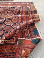 5x8 Antique Paisley Persian Afshar Rug (#1343) - Blue Parakeet Rugs